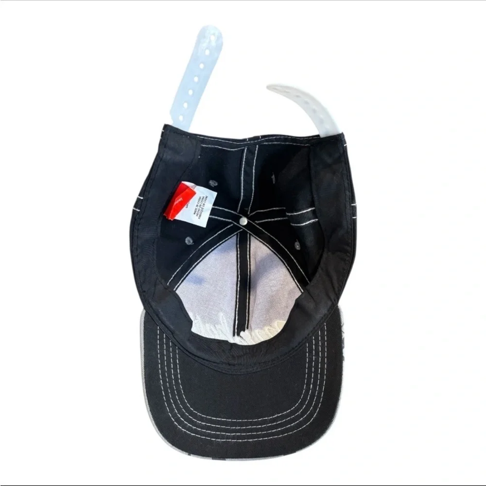 Disney Mickey Mouse Kids Adjustable Hat in Black and Gray